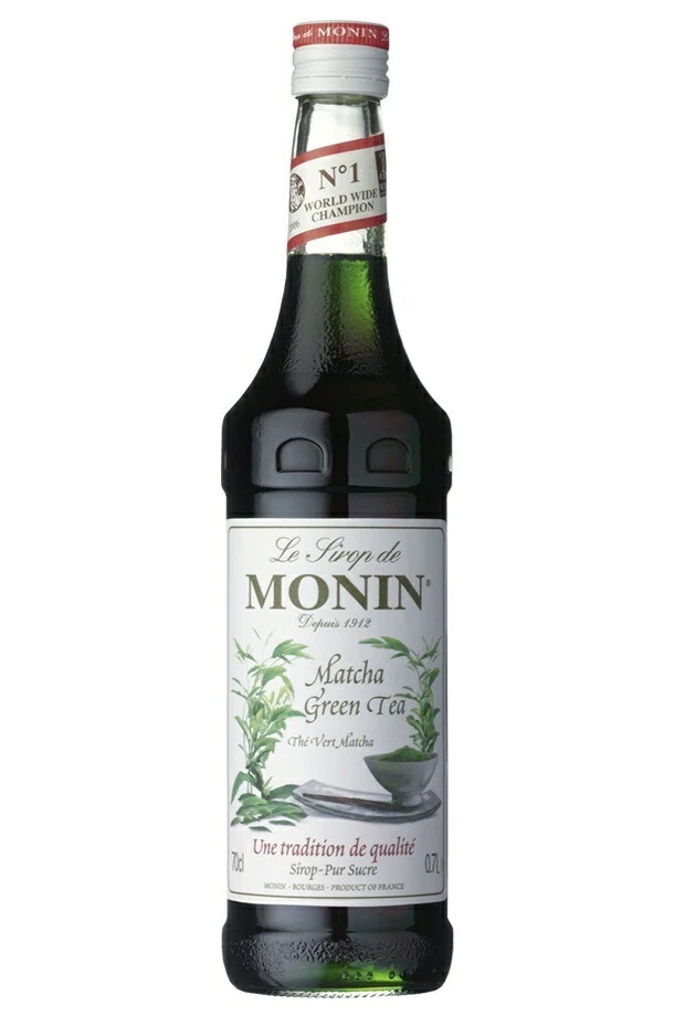 MONIN モナン 抹茶 シロップ 700ml12本【ご注文は12本まで同梱可能】ノンアルコール シロップ