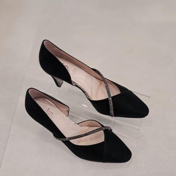 HC03 宝石ポイント7cm装飾ヒール 女性靴 PFESHP574 (S43392792)