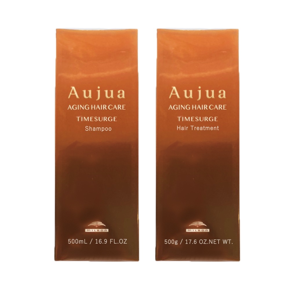 オージュア タイムサージ シャンプー ・ヘアトリートメント セット 500mL & 500g