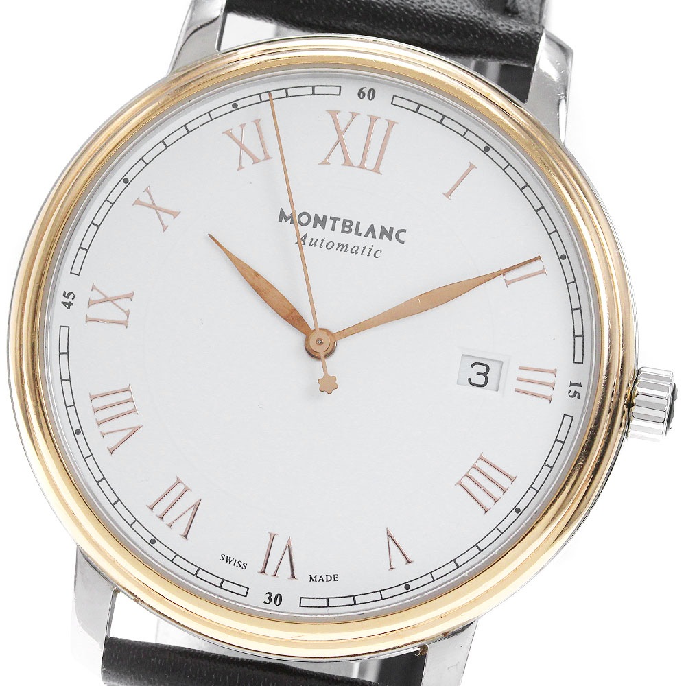 モンブラン MONTBLANC 114336 トラディション デイト 自動巻き メンズ _862176【中古】