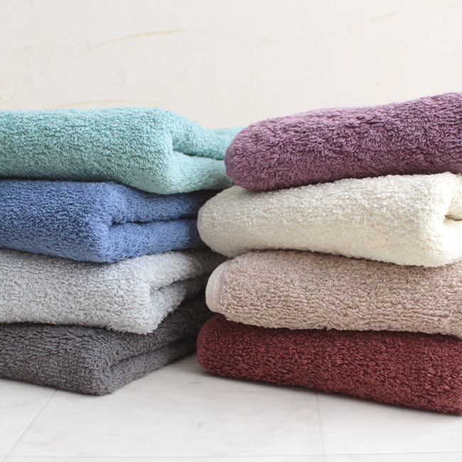 バスタオル 4枚セット 60×120cm 綿100％ しっかり ふんわり 8色 高級綿 コーマ糸 ロングパイル くすみカラー おしゃれ 毛羽が少ない 無地 くすみ かわいい ふわふわ ギフト