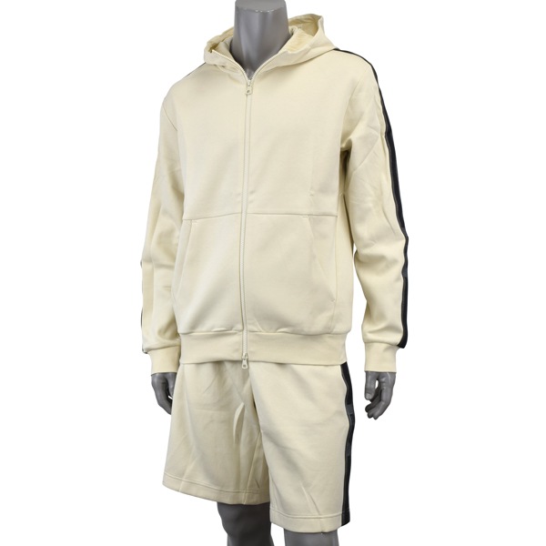 EA7 EMPORIO ARMANI イーエーセブン エンポリオ・アルマーニ TRAIN LOGO SERIES M TAPE HOODIE×SHORTS/トレーニングウェア/上下セット/セットアップ