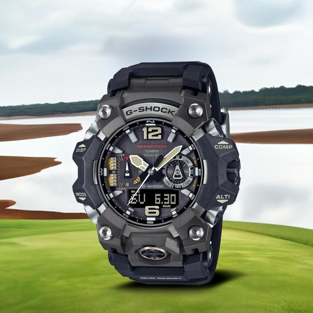 カシオ CACIO Gショック メンズ腕時計 CASIO カシオ G-SHOCK MASTER OF G マスターオブジー MUDMASTER 方位 高度 気圧計付 マッドマスター　電波ソーラー B 58,080円
