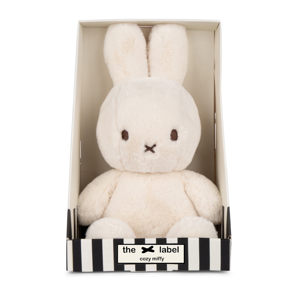 miffy [X-Label] コージーミッフィー うさぎ 愛着 人形 クリーム - 23cm