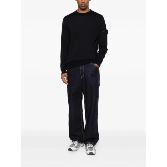STONE ISLAND Men Sweatshirts 155100074 S00FC V0020 BLUE