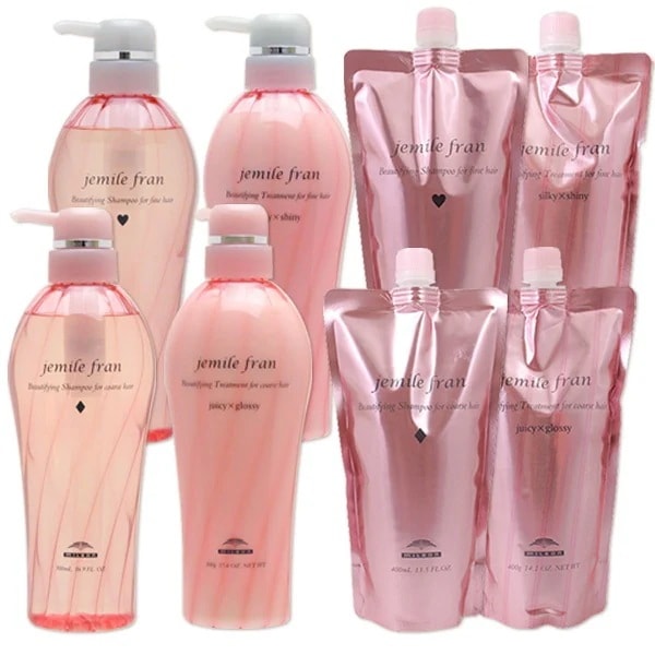 【400/500とタイプが選べるセット】シャンプー + トリートメント / ハートダイヤシルキーシャイニージューシー