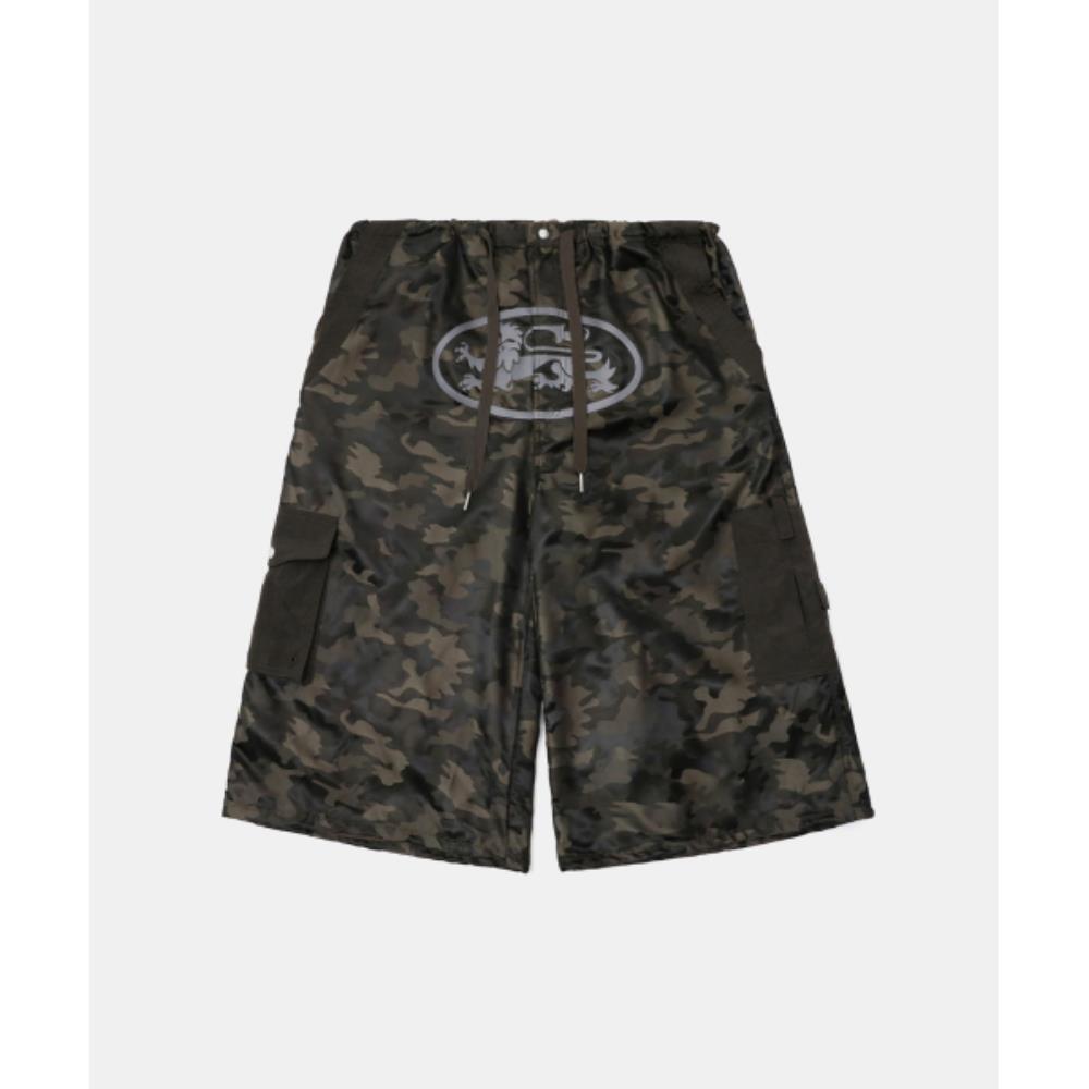 BADBLOOD Mystic Nylon Reflective Bermuda Cargo Pants Bro