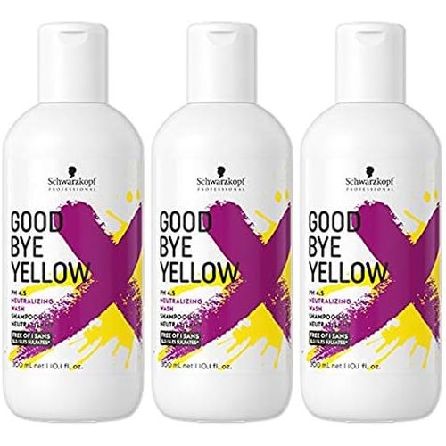 シュワルツコフ グッバイ イエロー カラーシャンプー 310g ×3個セット