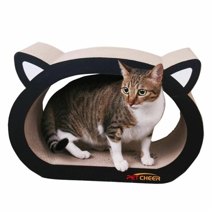 即納あり猫用つめとぎ 段ボール キャットトンネル 猫用品 お手入れ用品 爪切り 爪とぎ ダンボールタイプ またたび付き ストレス発散 大きな爪とぎ 猫ベッド 段ボールMJ024