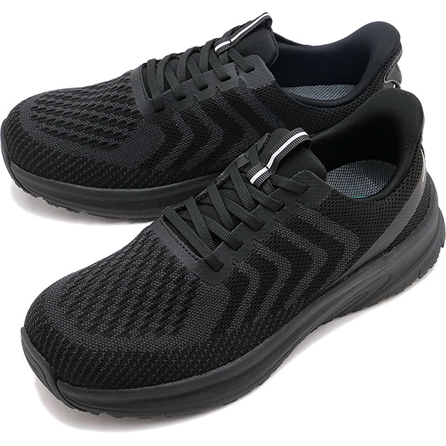 オーソフィート Orthofeet スニーカー ティロス [OF20018 SS25] TILOS メンズ 靴 シューズ ハンズフリー 2E相当 Black/Black