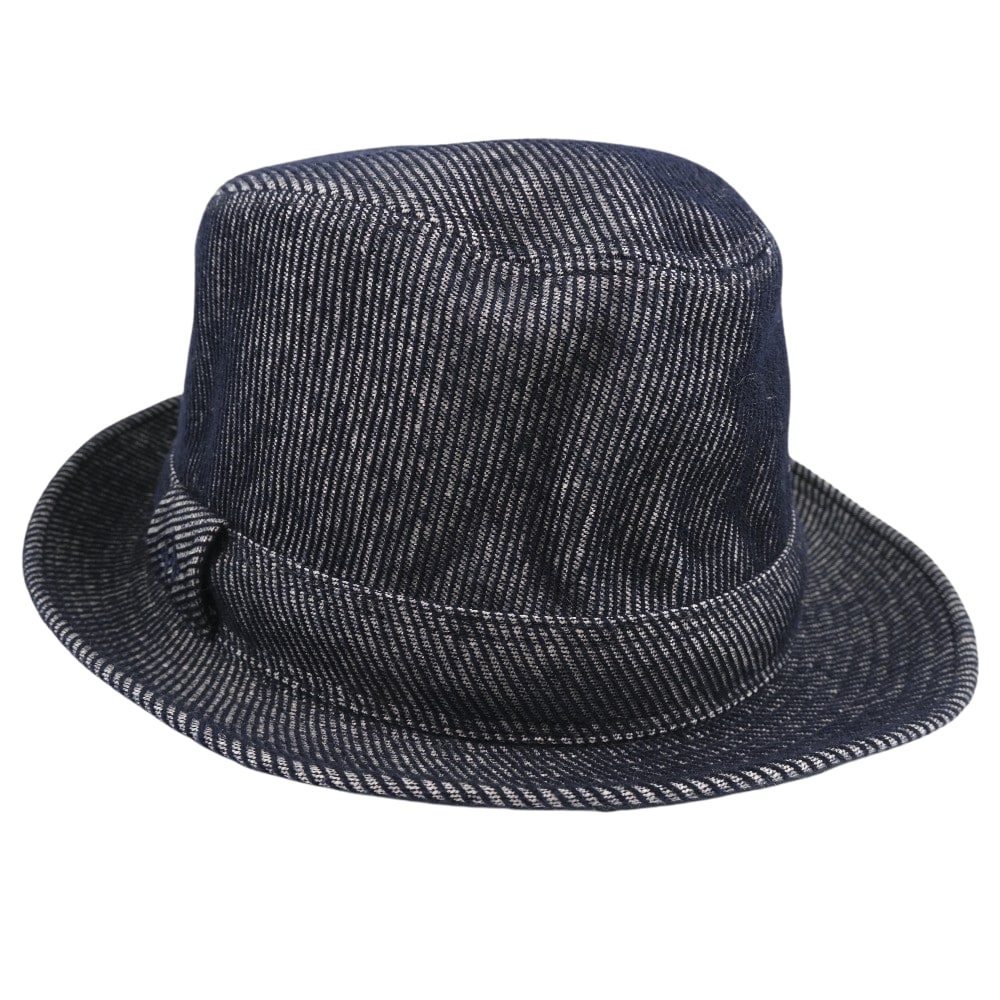 ハット ウール ネイビー ユニセックス 中古品 A+ランク