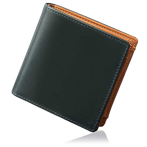 [グレヴィオ] 一流 の 財布 職人 が 作る ミニ財布/ミニ財布 メンズ こぜにいれ メンズ コインケース メンズ グリーン Green 緑