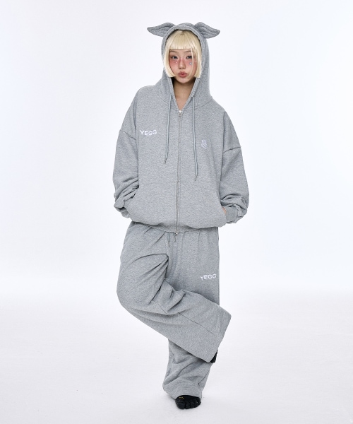【YEGG】 Wing Hoodie Gray 正規品