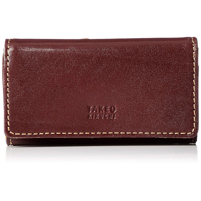 [タケオキクチ] キーケース スマートキー対応 エリア 266624 メンズ アカ