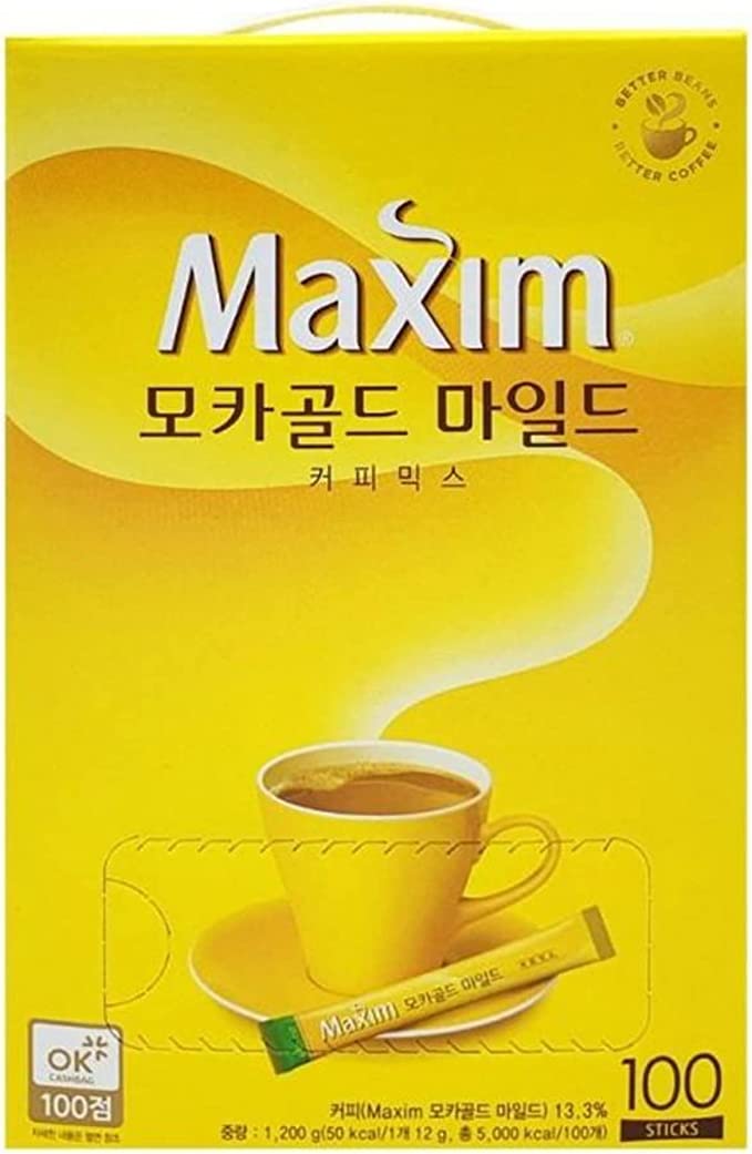 モカコーヒー 100本入りX4箱セット　韓国/お茶/韓国食品/韓国コーヒー/コーヒー/インスタントコーヒー/スティックコーヒー