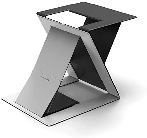 ノートパソコンスタンド ノートPCスタンド 人間工学設計 PCデスクワークに対応 お手軽にスタンディングワークを実現 テレワークや在宅勤務に最適 折りたたみ 収納時の薄さ 多角度調 99853