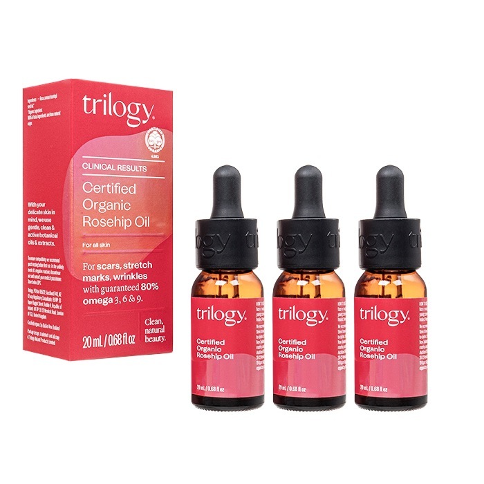 トリロジー Trilogy　ローズヒップオイル20ml 3本