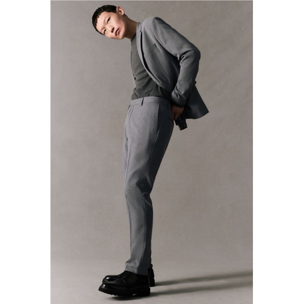 H&M スーツパンツスリムフィットダークグレー 10,470円