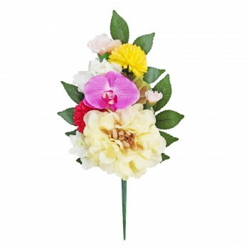 お供え用　CT触媒加工仏花　アーティフィシャルフラワー　蘭世（らんせ）　HC15601