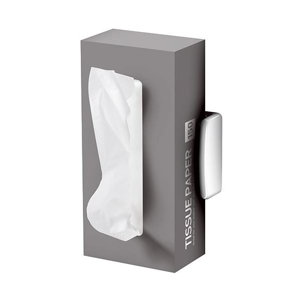 （まとめ） アスベル ポゼマグネット ペーパーボックスホルダー 1個 [x5セット]