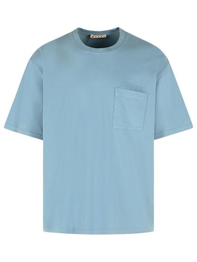 MARNI Men T-Shirts HUMU0358GX USCY94 TCB31 Blue