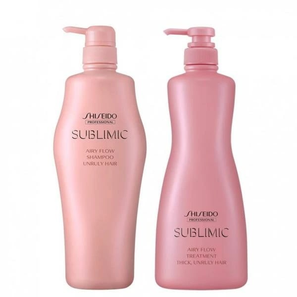 【セット品】資生堂 サブリミック エアリーフロー シャンプー & トリートメント T 1000ml 太くまとまらない髪 THICK,UNRULY HAIR LSC