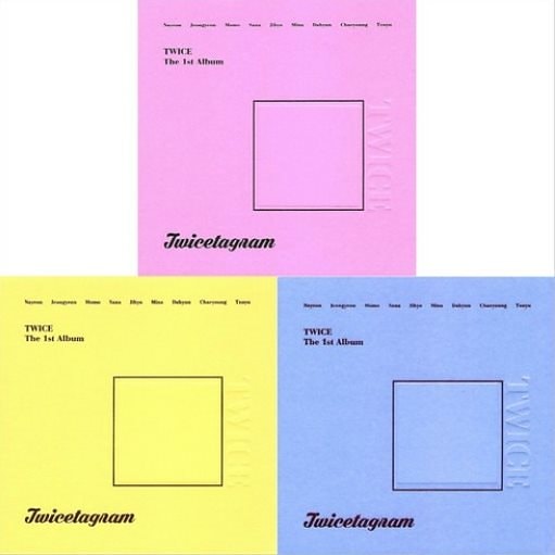 TWICE 正規 1集 twicetagram Likey [ 3種 セット] A+B+C / 特典選択