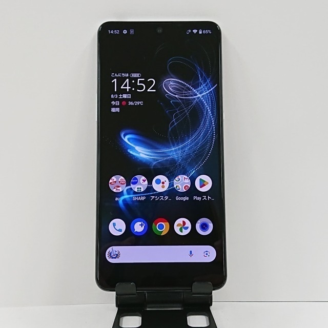 AQUOS zero5G basic DX SHG02 au ホワイト 送料無料 本体 c06357 【中古】