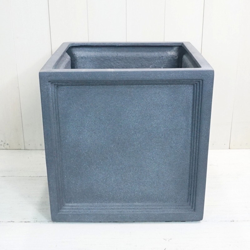 植木鉢 おしゃれ 大型 プラスチック 軽い LLキューブL FRP 56cm 穴あり プランター 鉢 観葉植物向け 35,035円