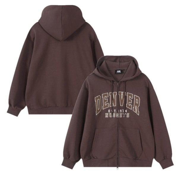 BOSアップリケフードジップアップ（ブラウン）N253TJ020P_s