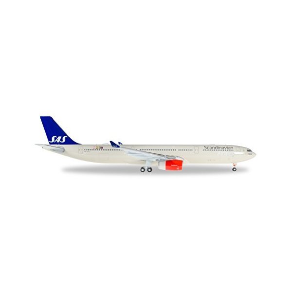 Herpa 558303 SAS Scandinavian Airlines Airbus A330-300 Helge Viking Aircraft Model Kit， Multi-Colour