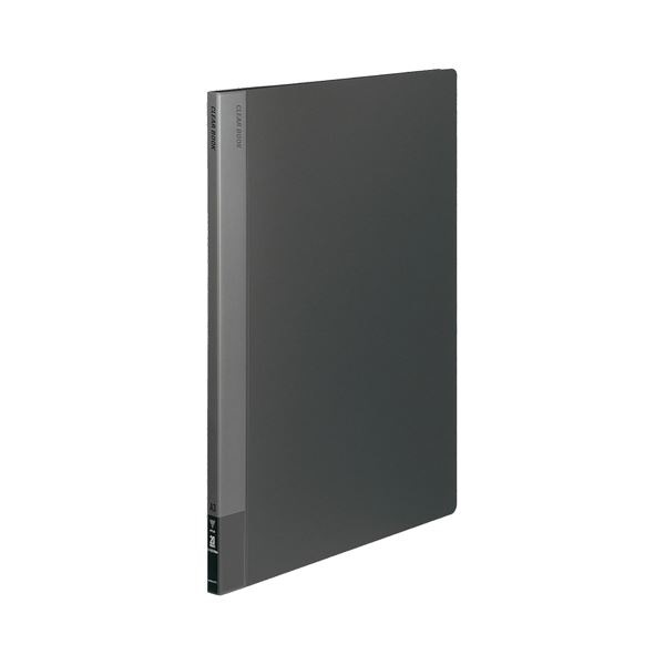 コクヨ クリヤーブック（固定式）A3タテ 20ポケット 背幅18mm ダークグレー ラ-563NDM 1セット（4冊） 9,925円