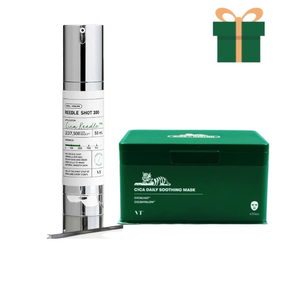 CICA デイリースージングマスク, 30枚+リードルショット300 50ml