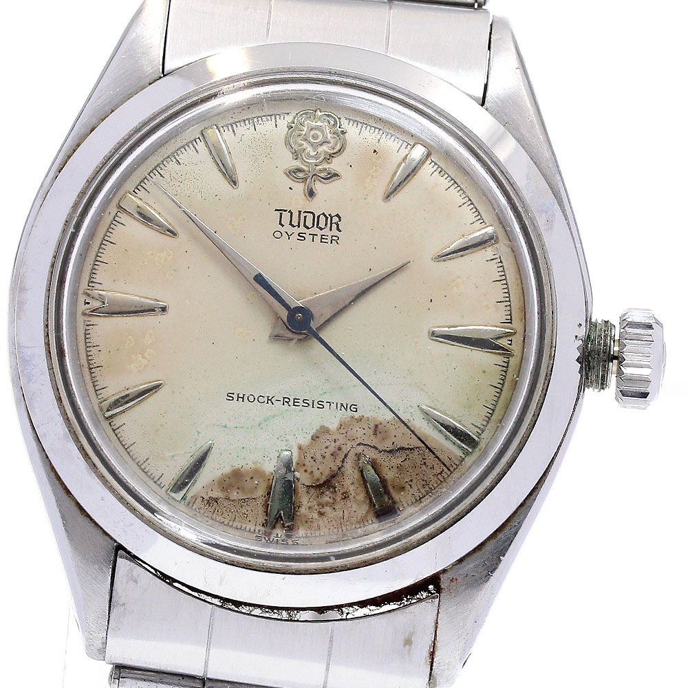 訳あり チュードル TUDOR 7934 オイスター デカバラ 手巻き メンズ _810950【中古】