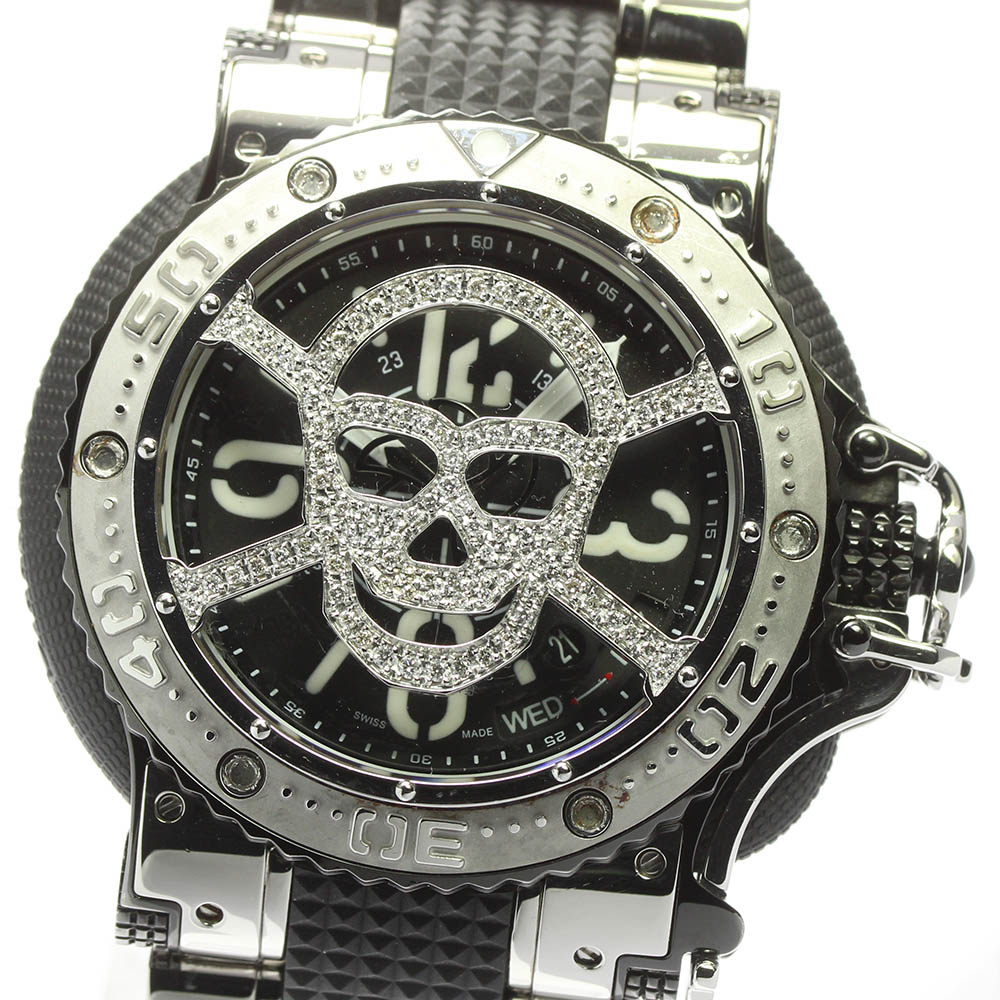 訳あり【AQUANAUTIC】アクアノウティック サブコマンダー デイデイト 自動巻き メンズ【中古】