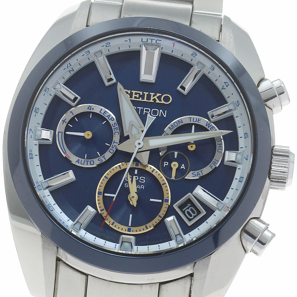 セイコー SEIKO SBXC045/5X53-0AT0 アストロン ノバク・ジョコビッチ 2020 限定モデル GPS ソーラー電波 メンズ 保証書付き_876426【中古】
