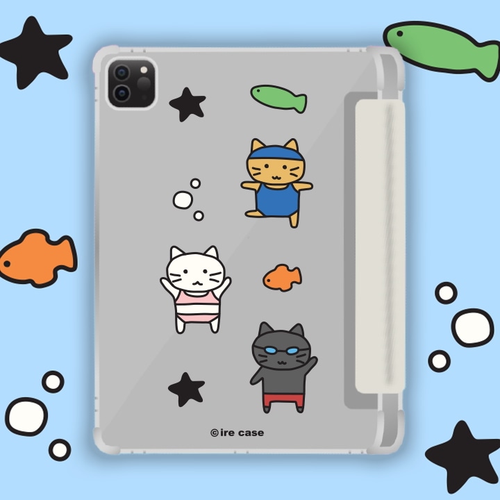 スイムキャット iPad 全機種 ペンシル 収納カバー ケース 6,212円