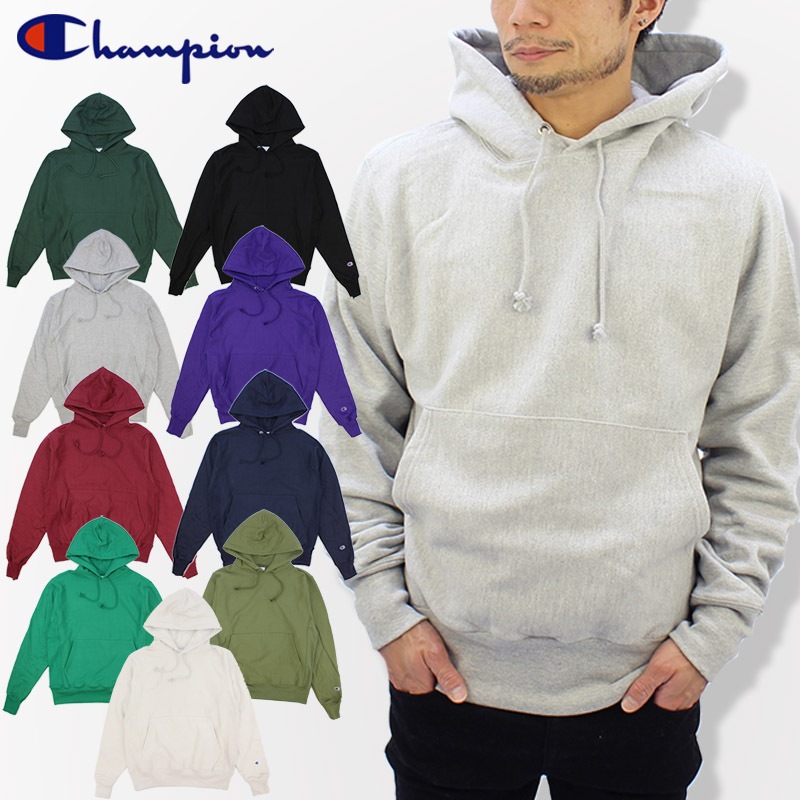 チャンピオン リバースウィーブ 12oz プルオーバーパーカー (Reverse Weave 12oz Pullover Hooded Sweatshirt)スウェット フード(s1051 s101)