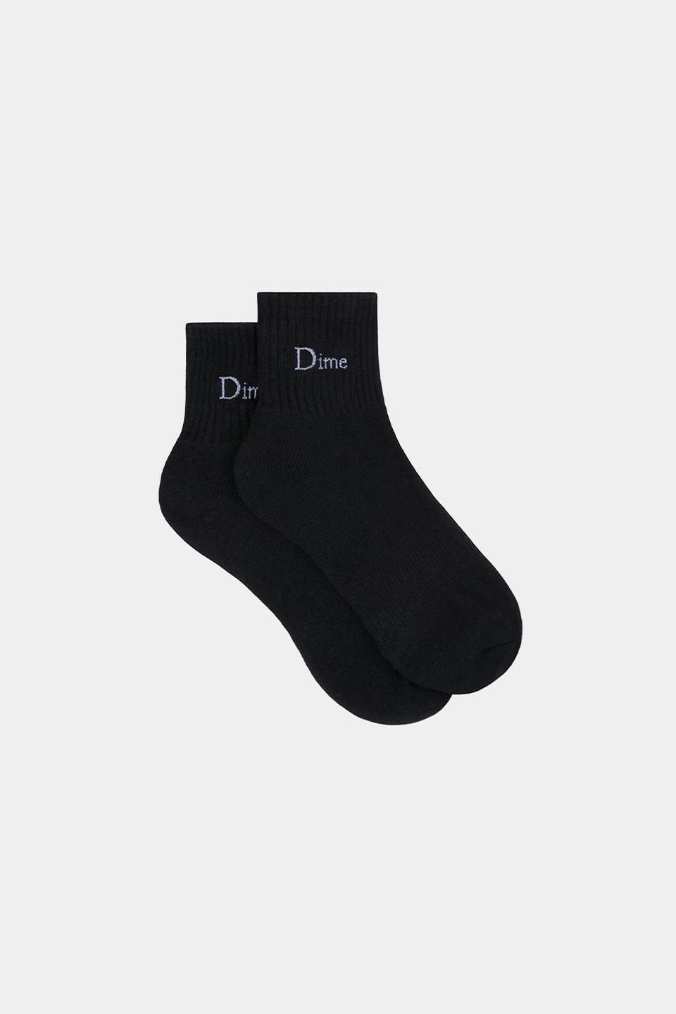 【DIME】 DIME CLASSIC SOCKS : BLACK