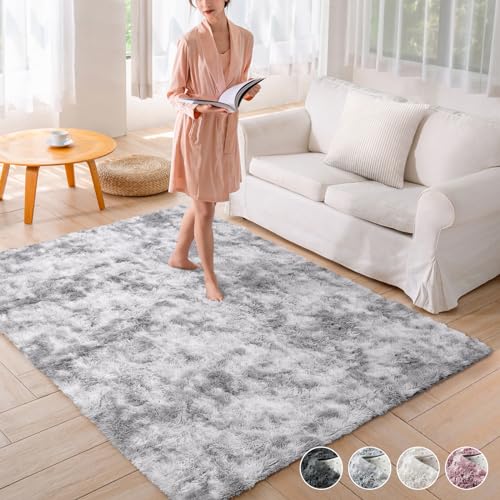 Beddiny カーペット ラグマット ラグ 低反発 厚手 洗えるラグ 防音 絨毯 ホットカーペット シャギーラグ マット リビング用 滑り止め付き じゅうたん 【中層:30D高密度ウレタン厚さ約1.