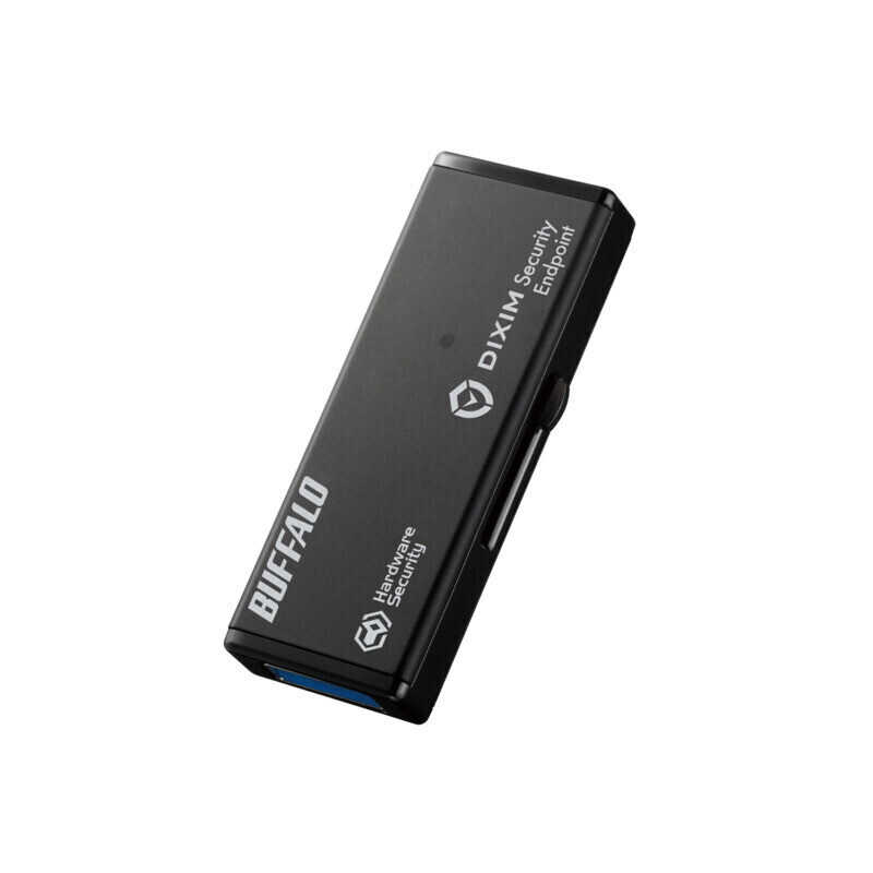 BUFFALO　セキュリティーUSBメモリー USB3.2(Gen1) ウイルスチェック 5年保証 ［4GB /USB TypeA /USB3.2 /スライド式］　RUF3-HSL4GEV5