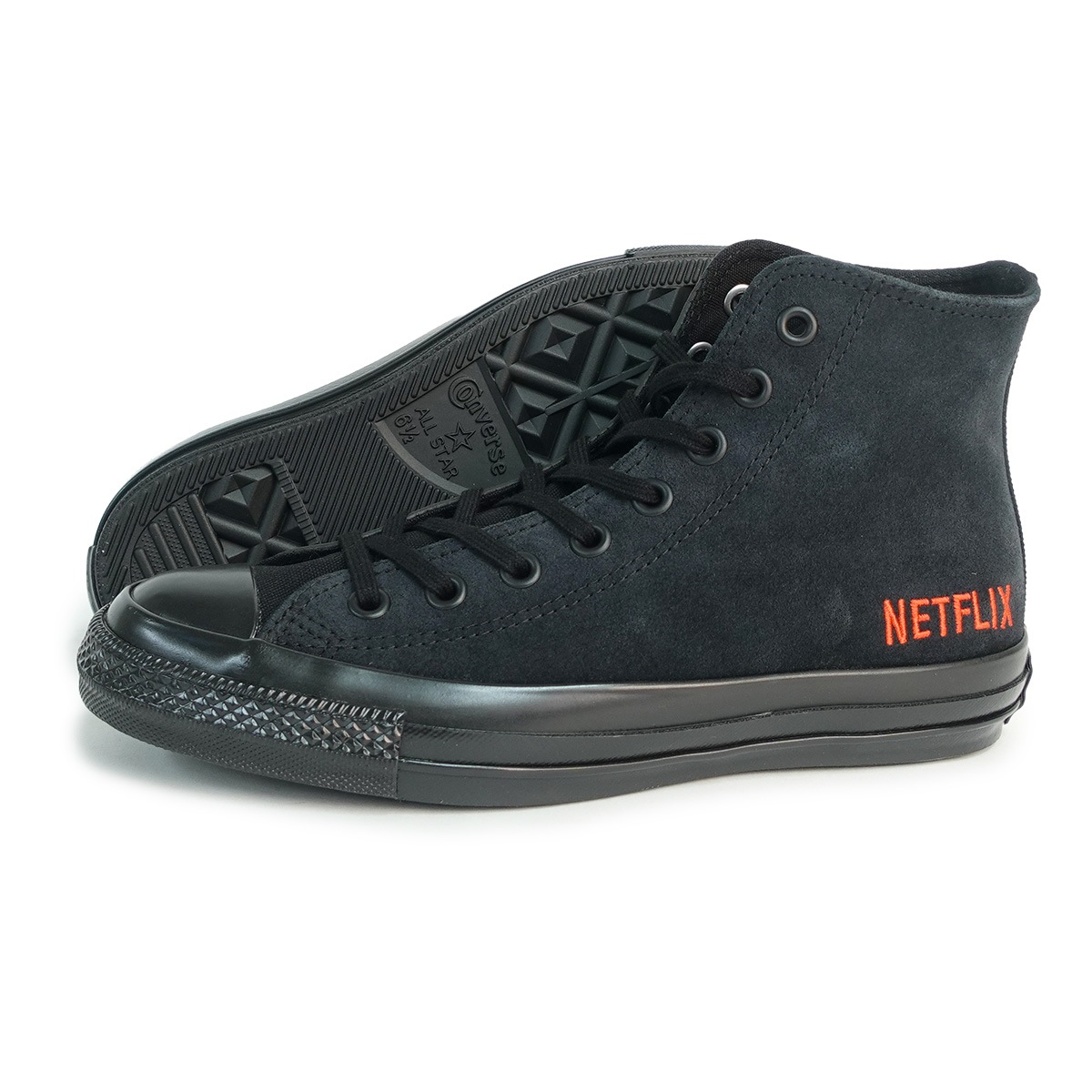 スニーカー ハイカット オールスター エイジド HI /ネットフリックス ブラック ALL STAR AGED HI / NETFLIX