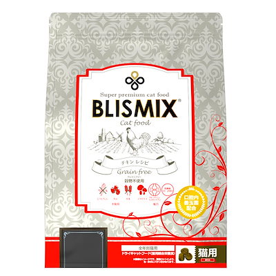 他サイト： ブリスミックス 猫用 グレインフリー キャット 1kgの商品画像