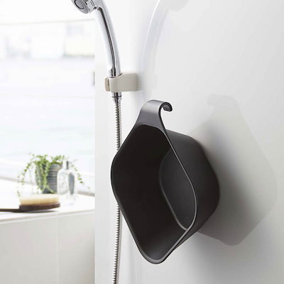 他サイト： ウォッシュボウル 山崎実業 TOWER タワー マグネット＆引っ掛け湯おけ ブラックの商品画像