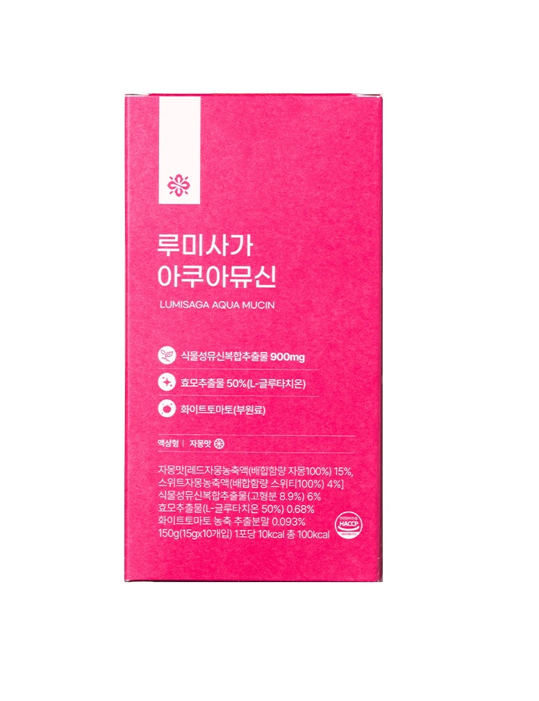 PLANT AQUA MUCIN 植物性ムチン 6box(15g x 60ea)