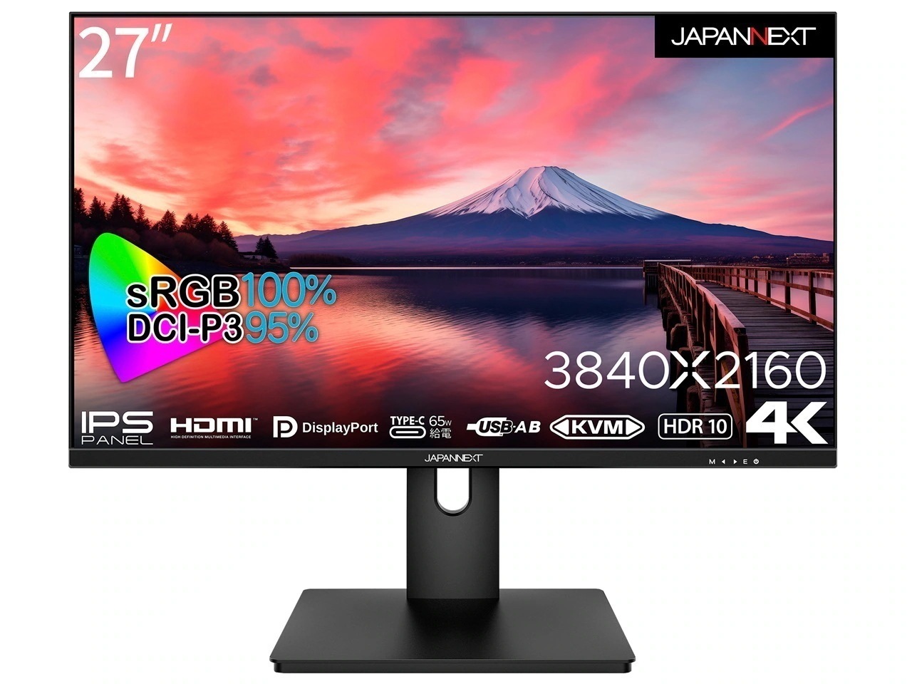 JN-IPS273UHDR-C65W [27インチ] PCモニター