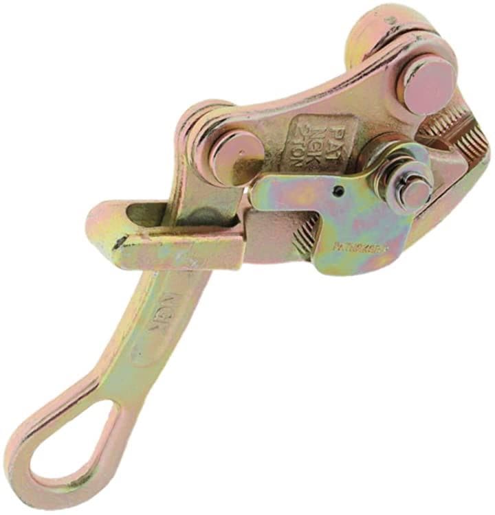 カムラー 掴線器 2t SDワイヤ 鋼撚線 裸導線 電設 ワイヤー クランパー 張線器 シメラー カムラー2tタイプ(カムラー2tタイプ)