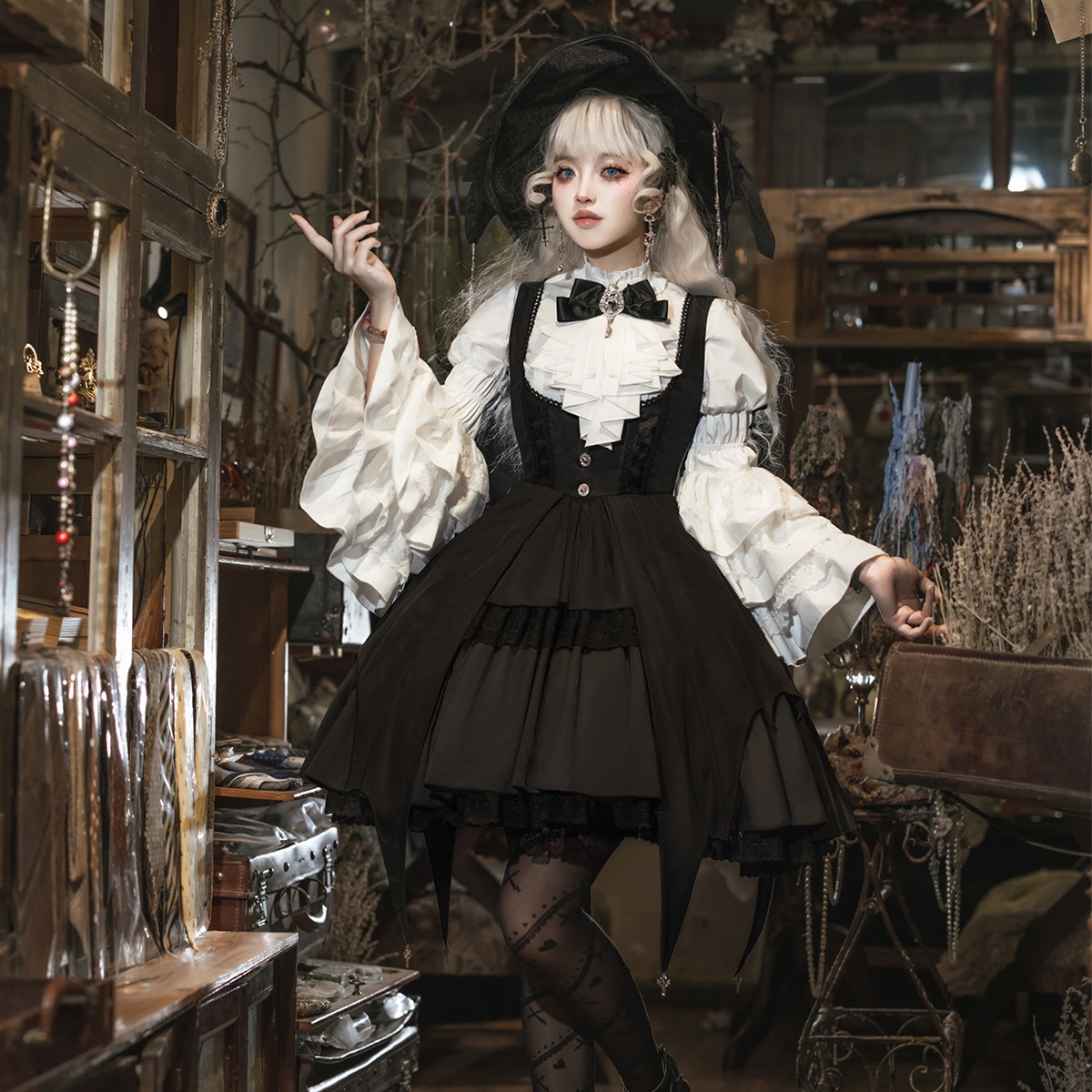 ロリータ ハロウィン衣装 Cos衣装 魔法少女 ゴスドレス デイリーロリータドレス 秋