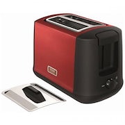 やさしいいんしょう|トースター・ホームベーカリー|T-fal ティファール ポップアップトースター メゾン ワインレッド TT3425JP 2枚 TT3425JP