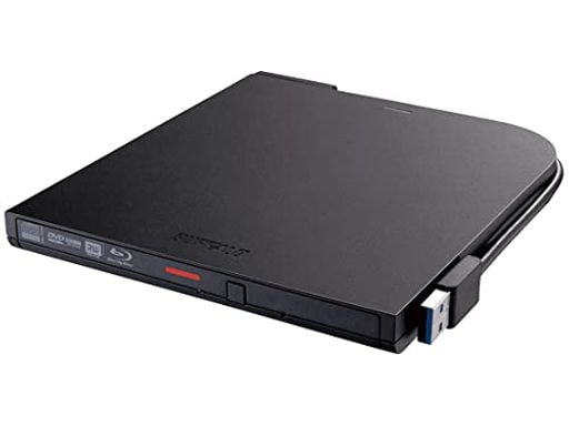 バッファローバッファロー BRXL-PT6U3-BKE (ブラック) USB3.2 (GEN1) 対応 ポータブルBD 再生/書込ソフト添付